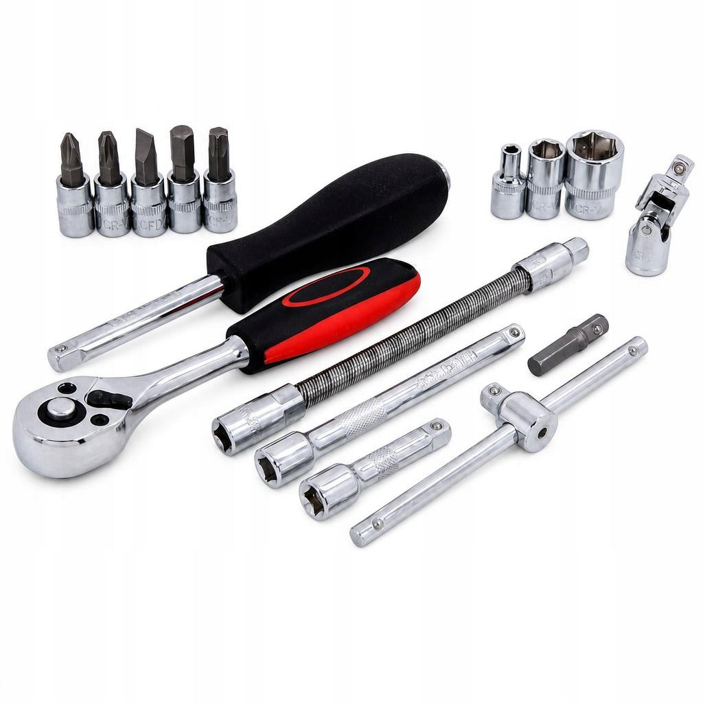 Set of socket wrenches 1/4" 46 elements Brand no brand