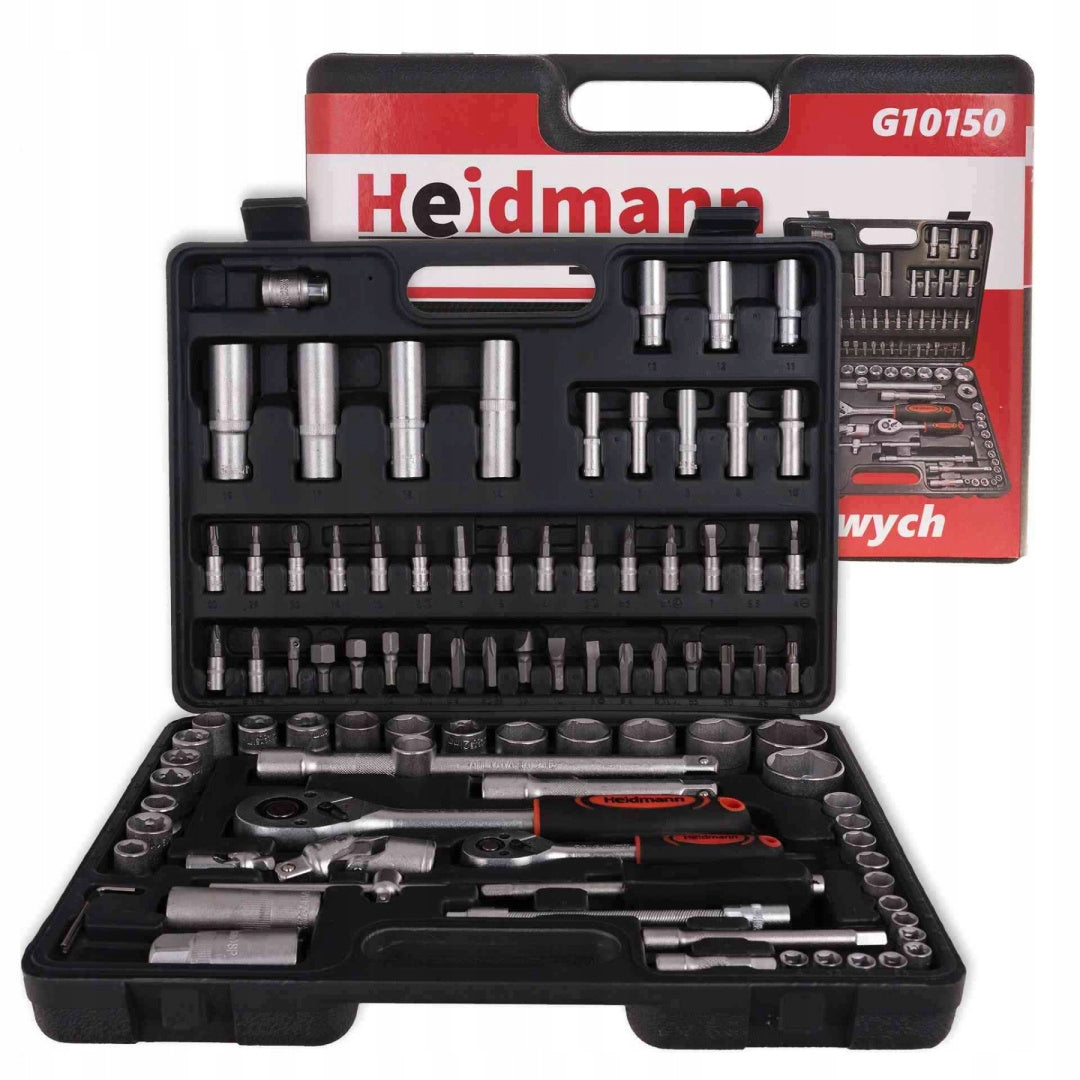 Set of socket wrenches Heidmann 94el.1/4",1/2", type H