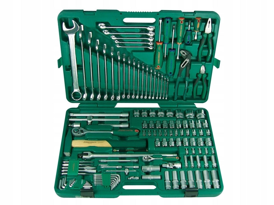 Set of socket wrenches and tools 127 el. Jonnesway S04H524127S