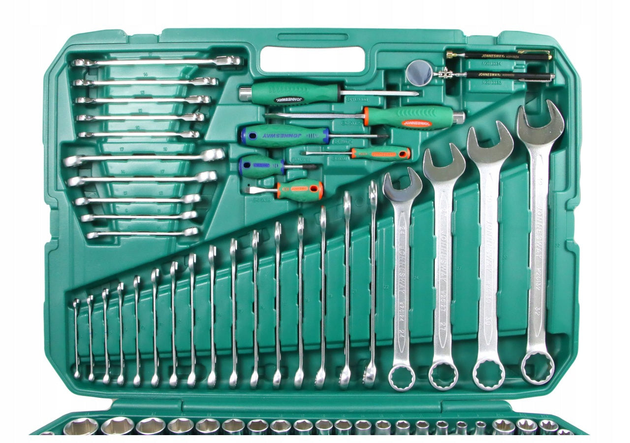 Set of socket wrenches and tools 179 el. Jonnesway S04H524179S Brand Jonnesway