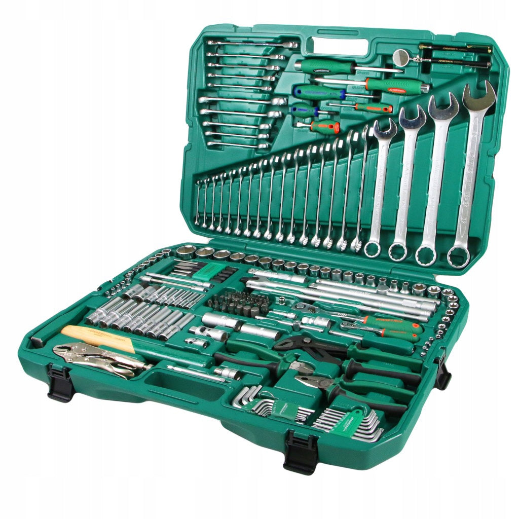Set of socket wrenches and tools 179 el. Jonnesway S04H524179S Manufacturer code S04H524179S