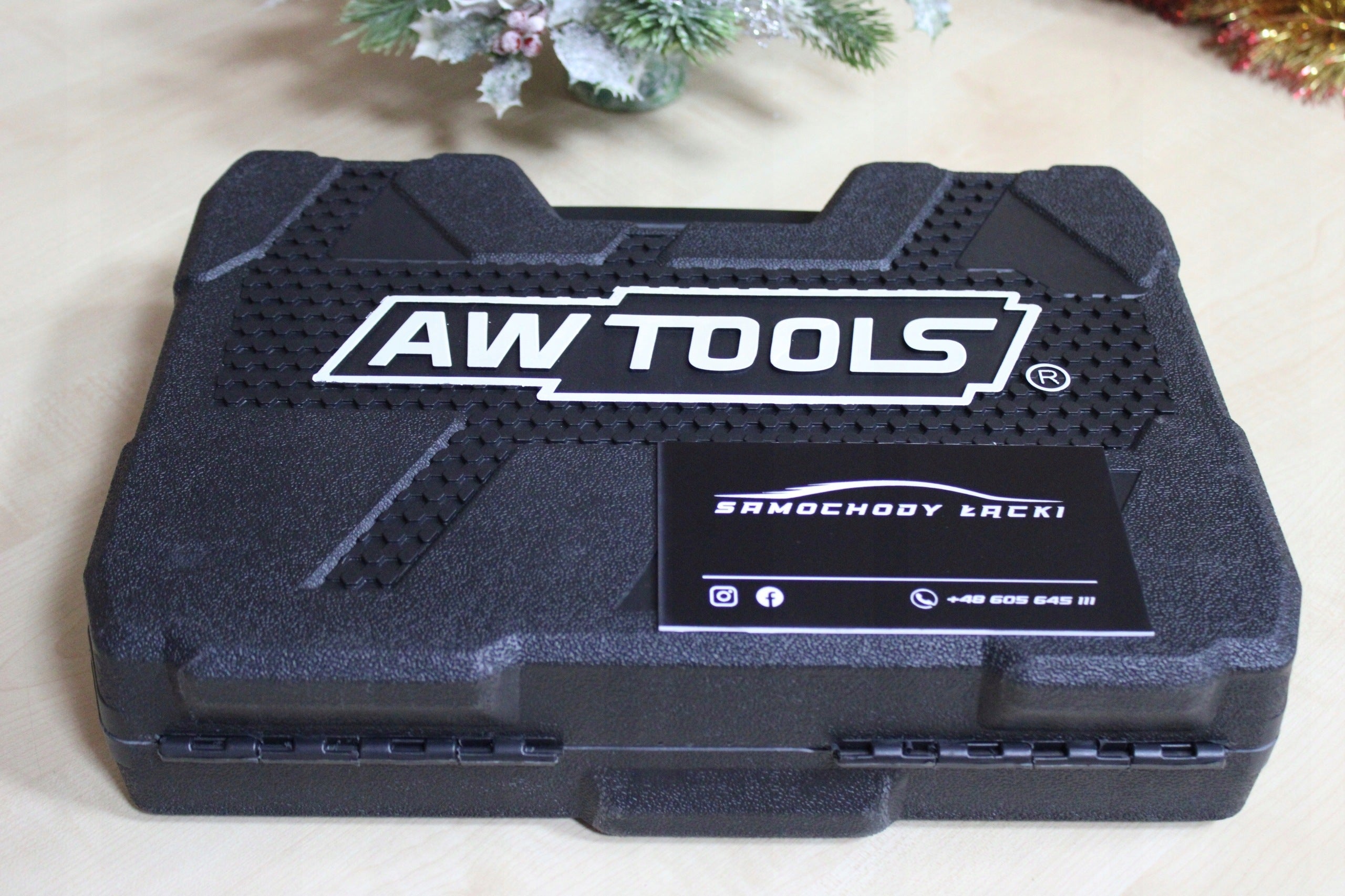 Set of socket wrenches in case 1/2 1/4 94 elements BLACK LINE AW Manufacturer code 647094813