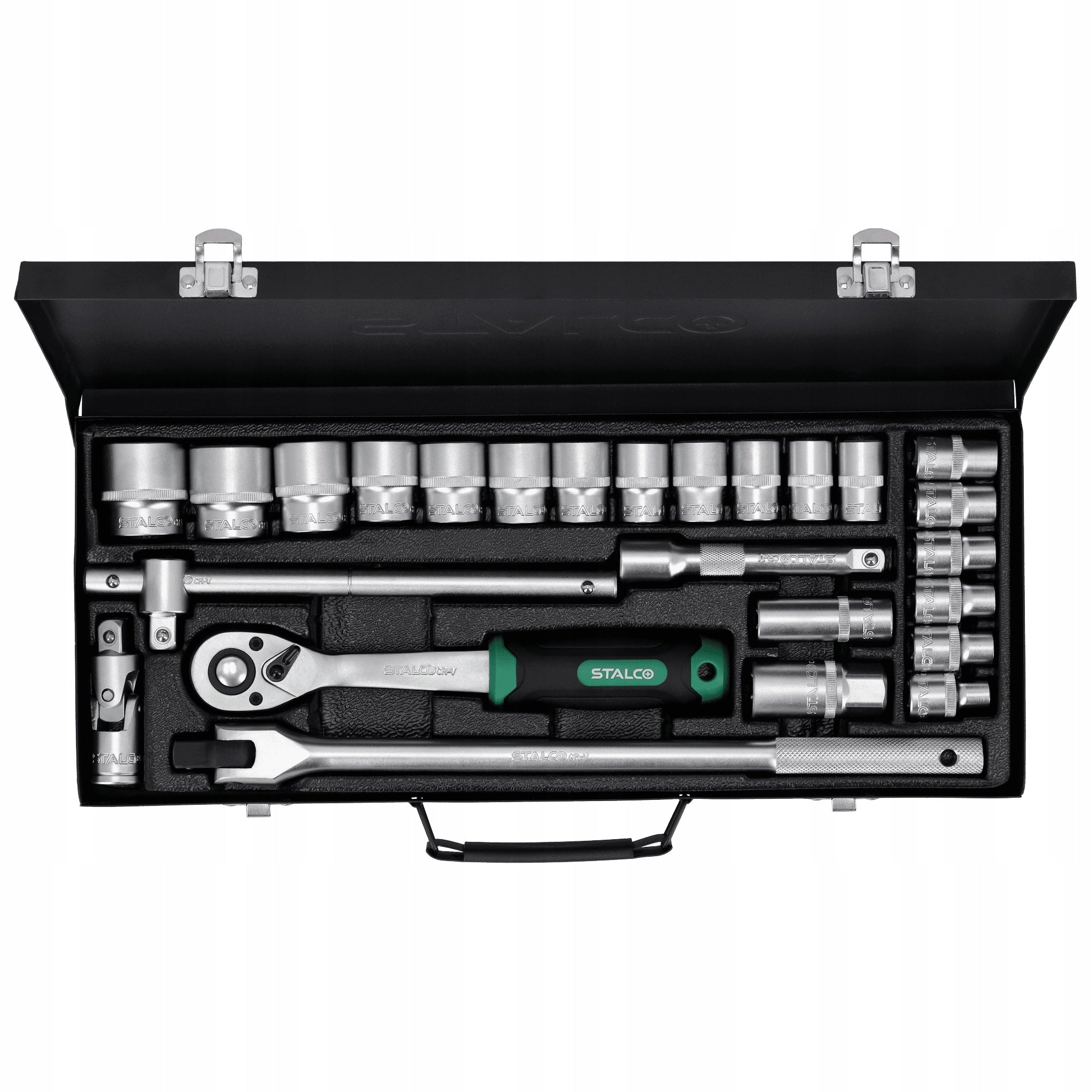 Set of socket wrenches suitcase met 25 el S-54009 Brand no brand