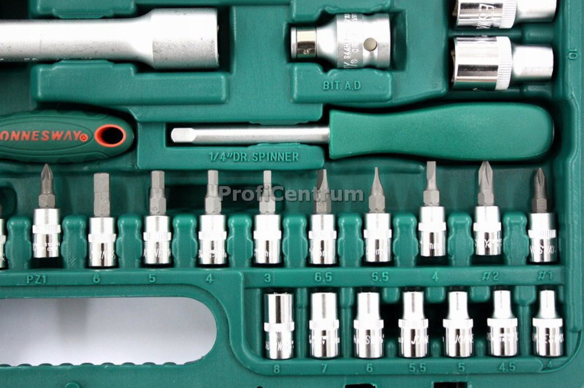Set of socket wrenches with ratchet 1/2 and 1/4" 94el PROFI-TOOLS KRK EAN (GTIN) 4719152124941