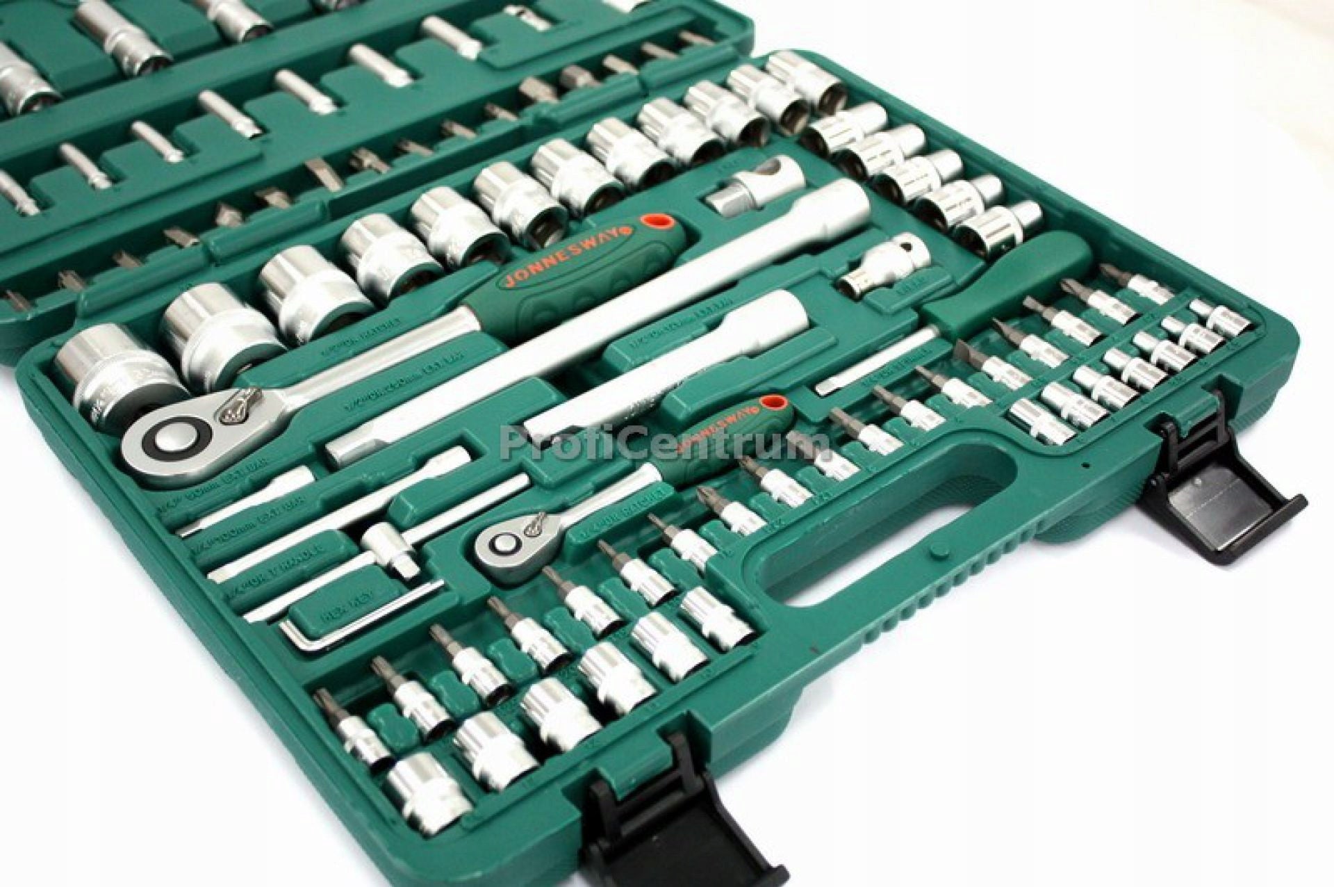 Set of socket wrenches with ratchet 1/2 and 1/4" 94el PROFI-TOOLS KRK Number of items in the set 94