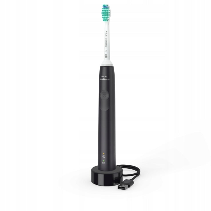 Set of sonic brushes PHILIPS Sonicare black and pink 2x charger Model HX3675/15