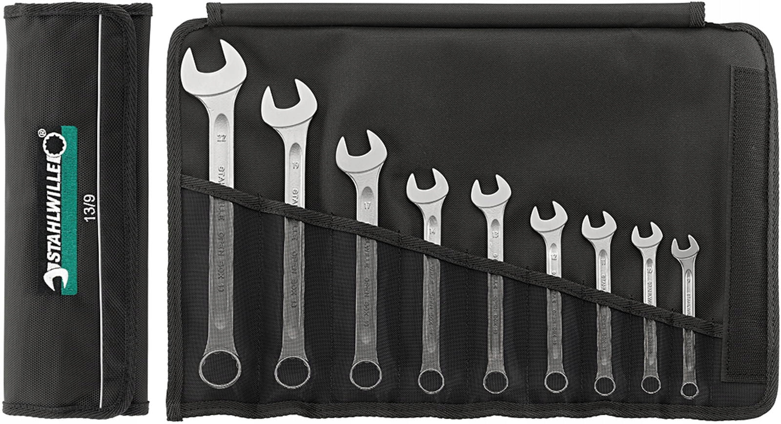 Set of spanner wrenches 6-22mm 17pcs STAHLWILLE