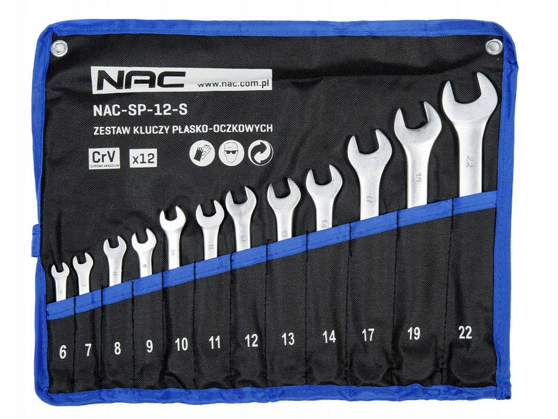 Set of spanner wrenches NAC SP-12-S