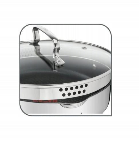 Set of stainless steel pots TEFAL Duetto+ 7el G719S735 for induction Number of items in the set 7