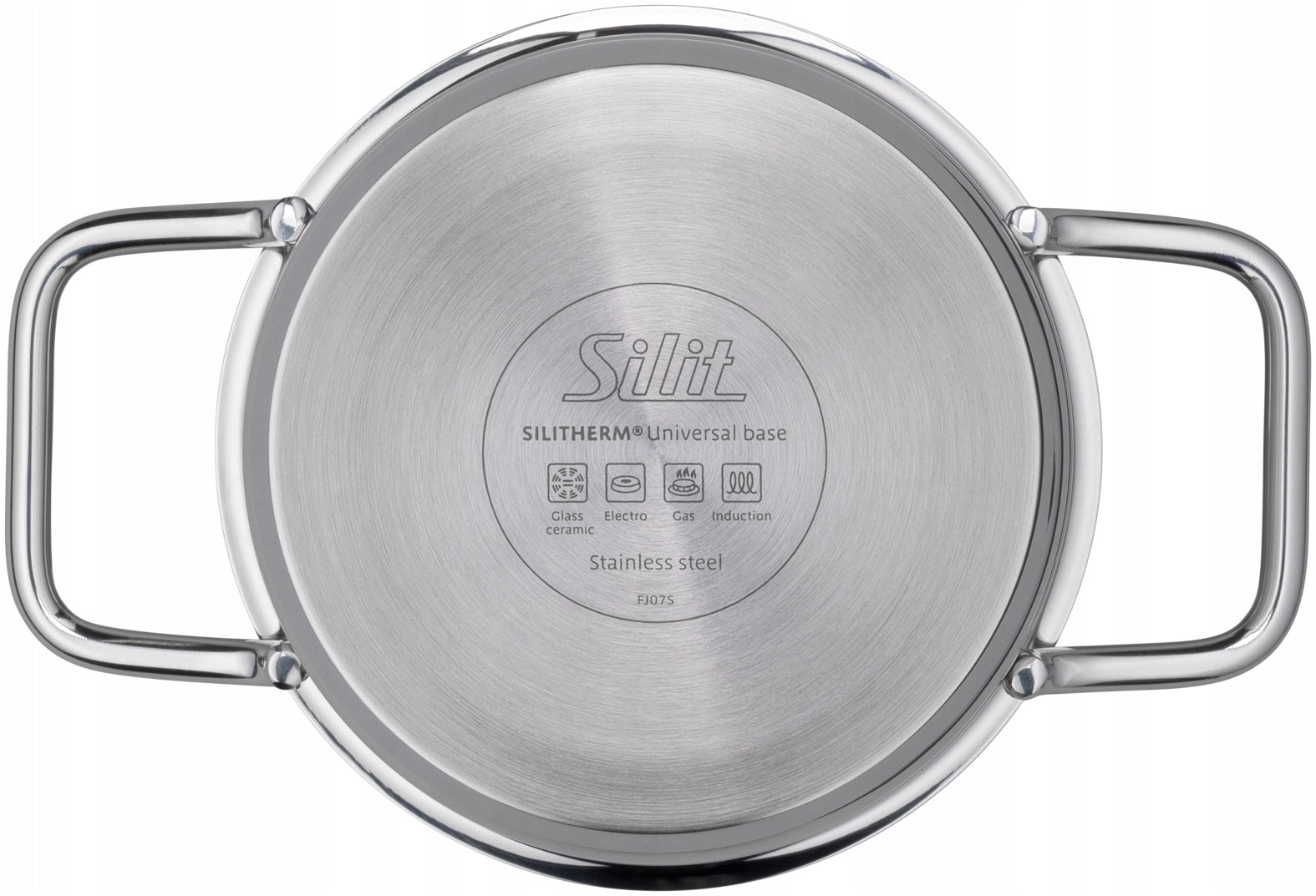 Set of steel pots with lids Silit Extra Cook 9 el. induction small Coating type steel