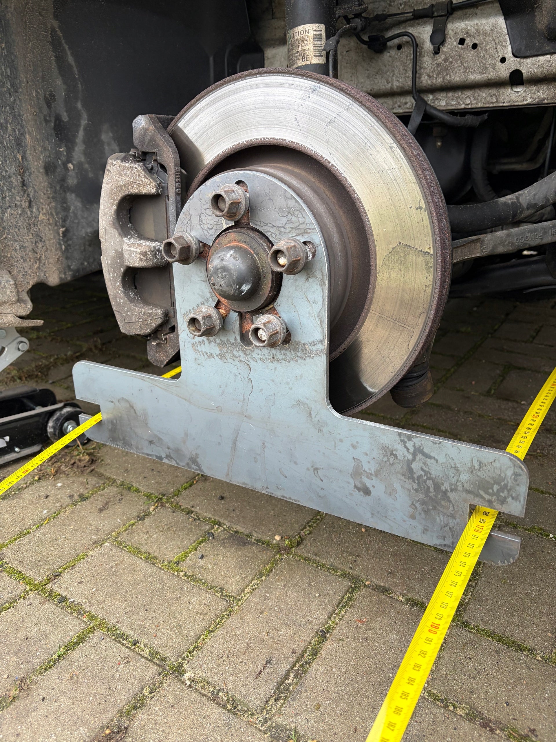 Set of steel tools for setting wheel convergence 2 pcs. Manufacturer code YFDZ-6974832389630