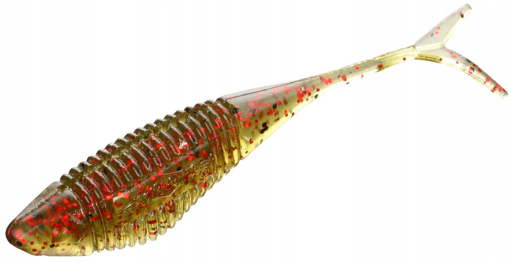 Set of swallow FISH FRY 5,5 cm rubber DROP SHOT perch trout 8 pieces Fishing method spinning