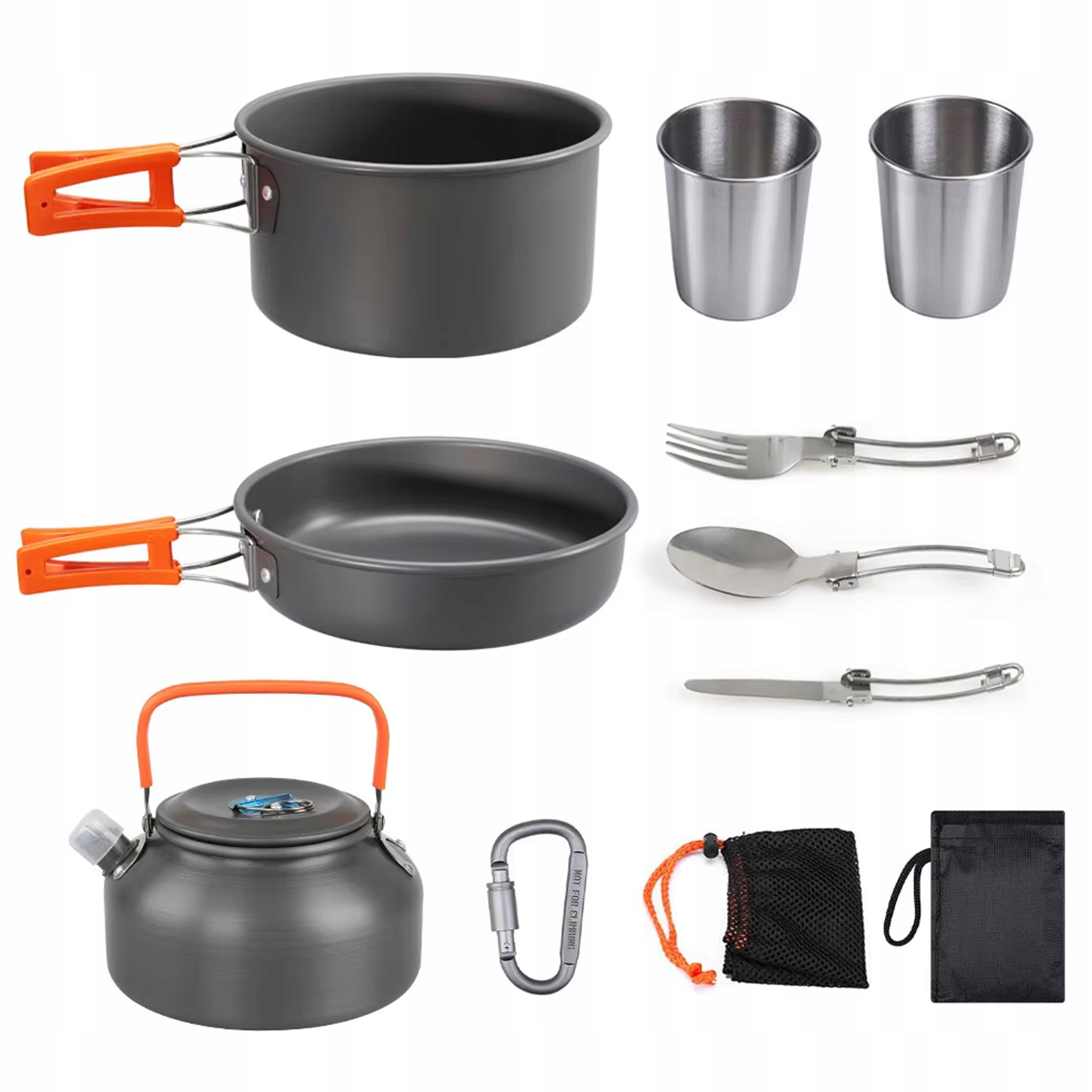 Set of tourist dishes aluminium grey 0,75 l Manufacturer code RC-K-1275