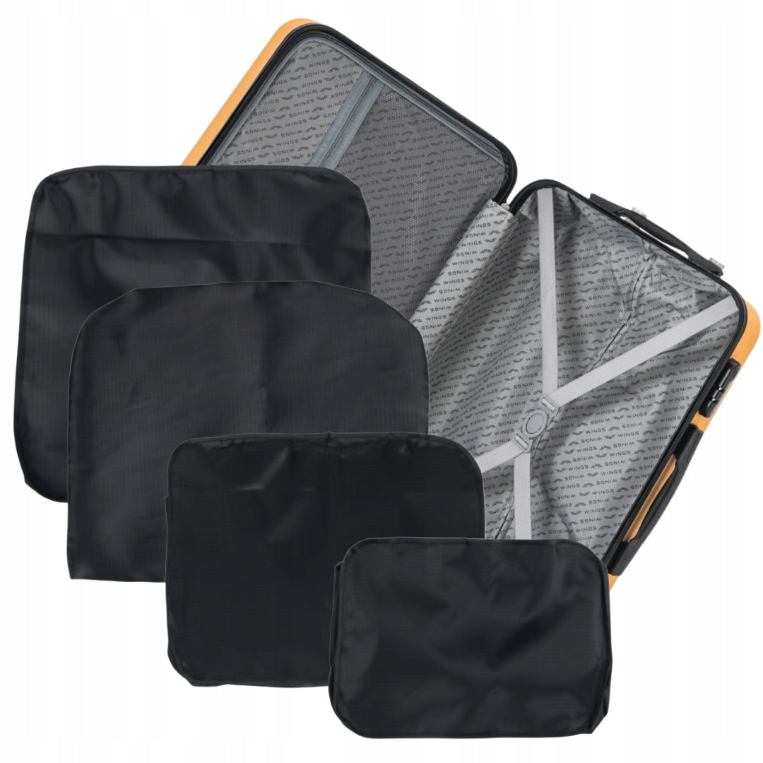 Set of travel organizers for suitcase – 4 elements