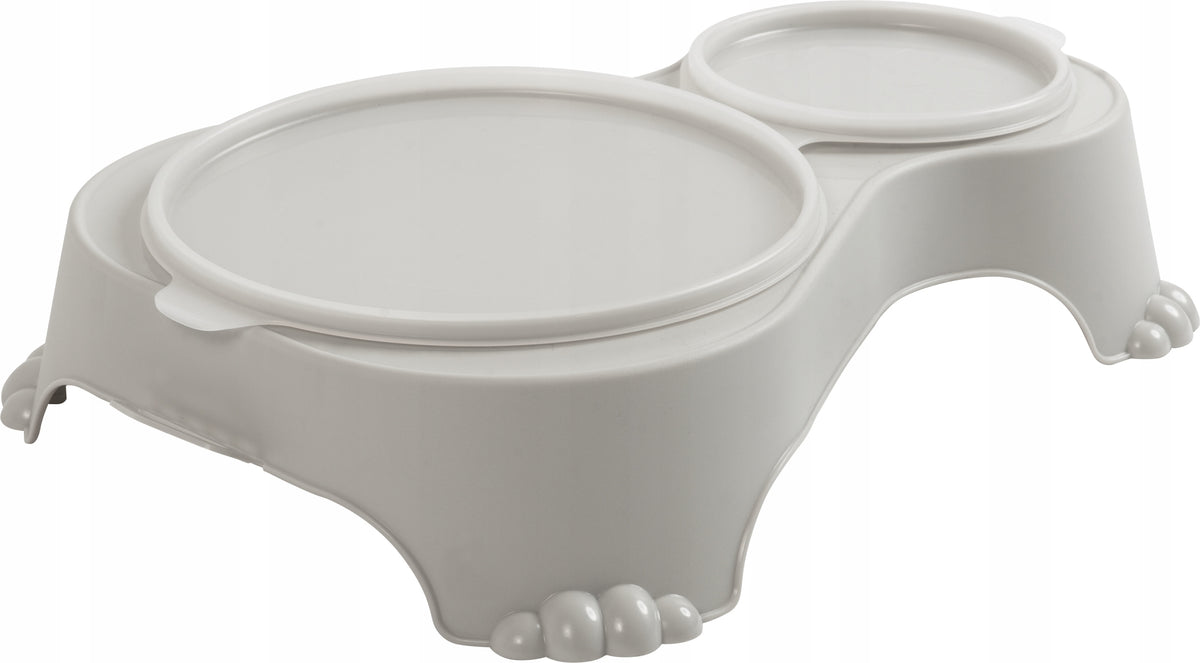 Set of two feeding bowls Rotho plastic 1280 ml
