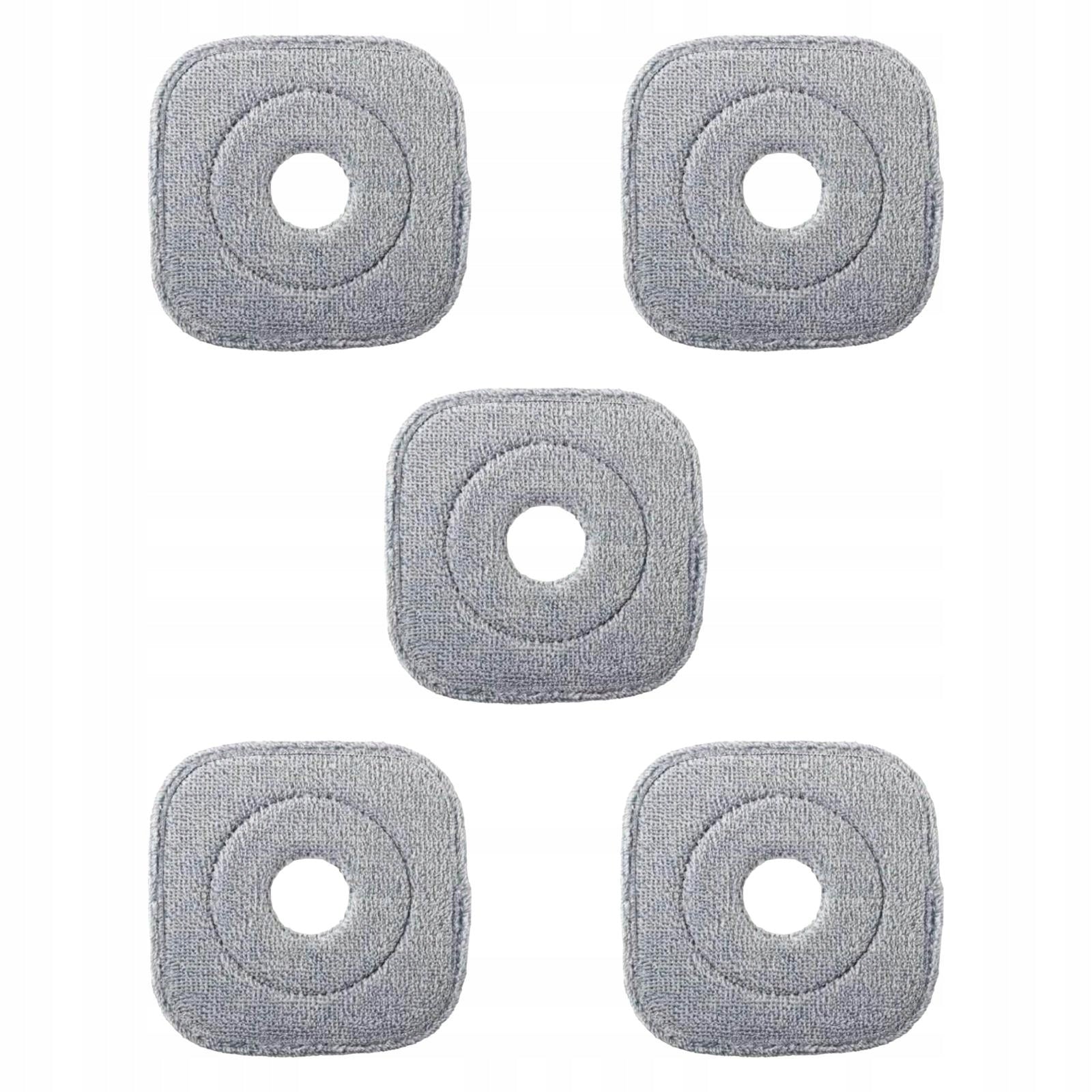 Set of wet or dry buckets using microfiber mops with Brand no brand