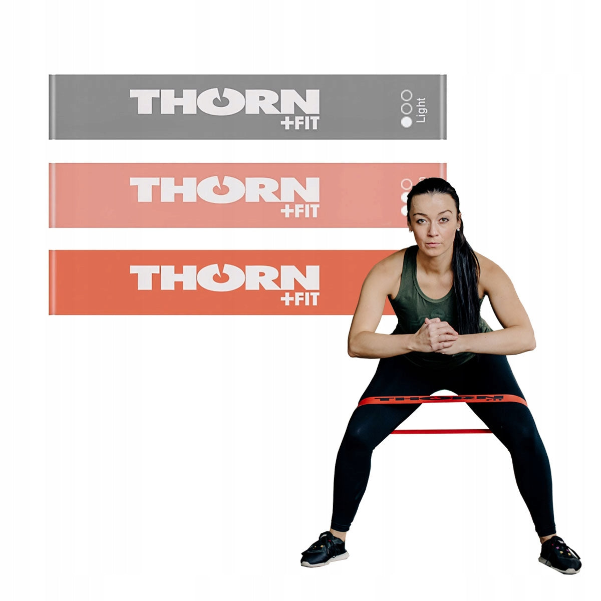 Set of women's resistance bands THORN FIT LADY HIP BAND