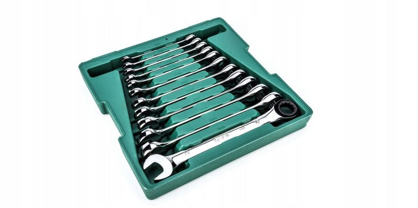 Set of wrenches with ratchet Sata 09040 12 el. Brand SATA