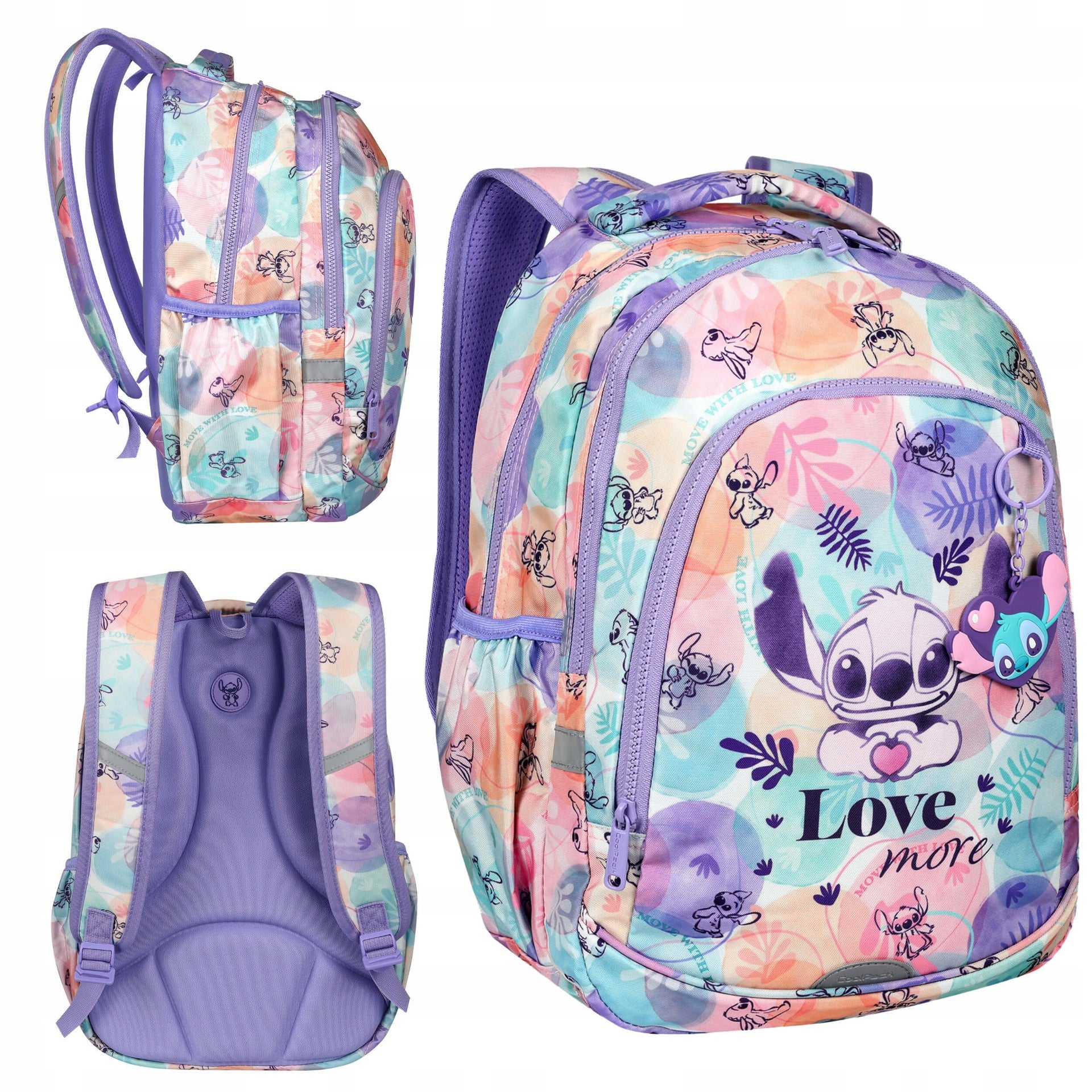 Set school starter kit 3el backpack pencil case with Stitch bag COOLPACK Manufacturer code CO-1
