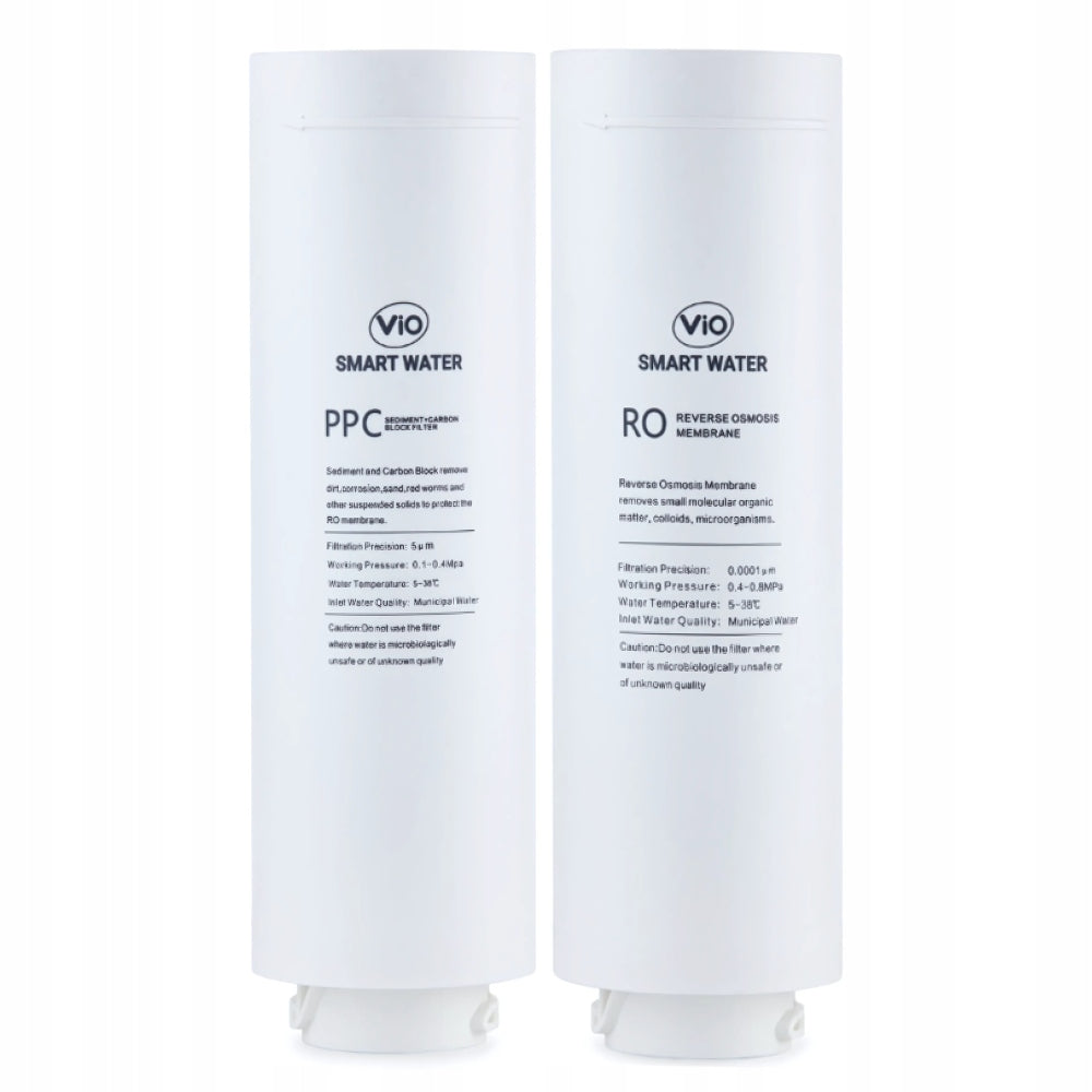 Set x2 Replacement Water Purification System Filters ViO AW-RL03 600G EAN (GTIN) 4823129405114