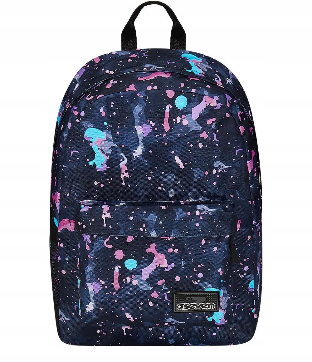 Seven IschoolPack Backpack 200112409-414 pink for kids with Brand no brand
