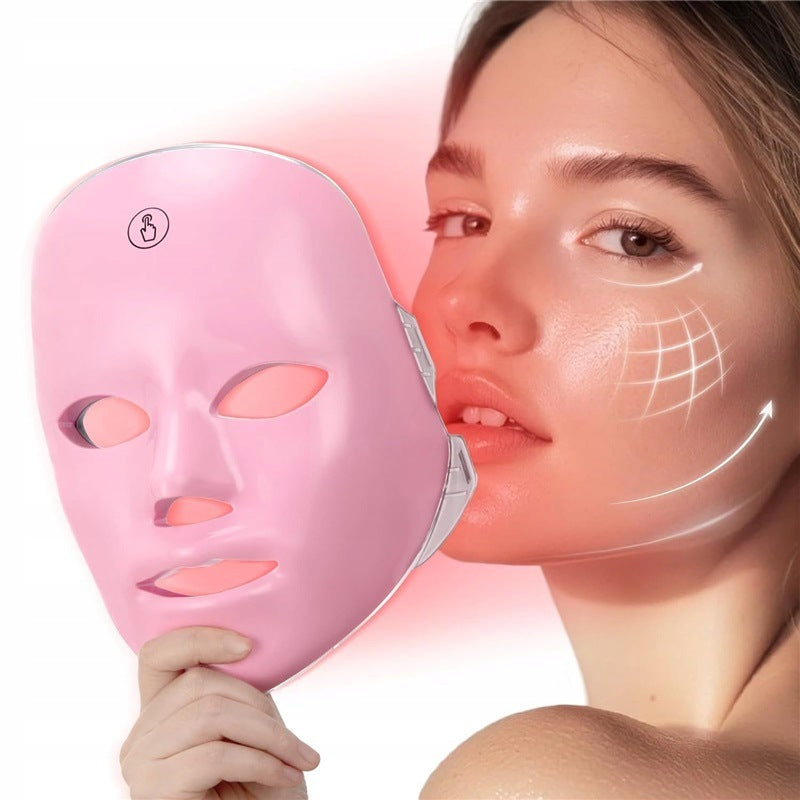 Seven-color LED photon mask, refreshing and moisturizing face Packaging status original