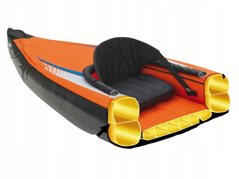 Sevylor Canoe spare chamber K1 after 2014 floor balloon original