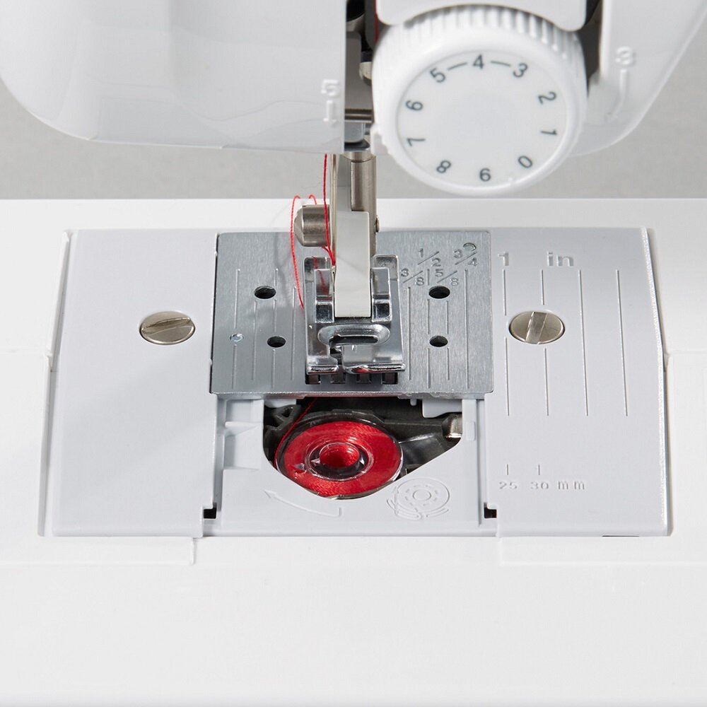 Sewing machine BROTHER J14s Functions thread tension adjustment double-needle option