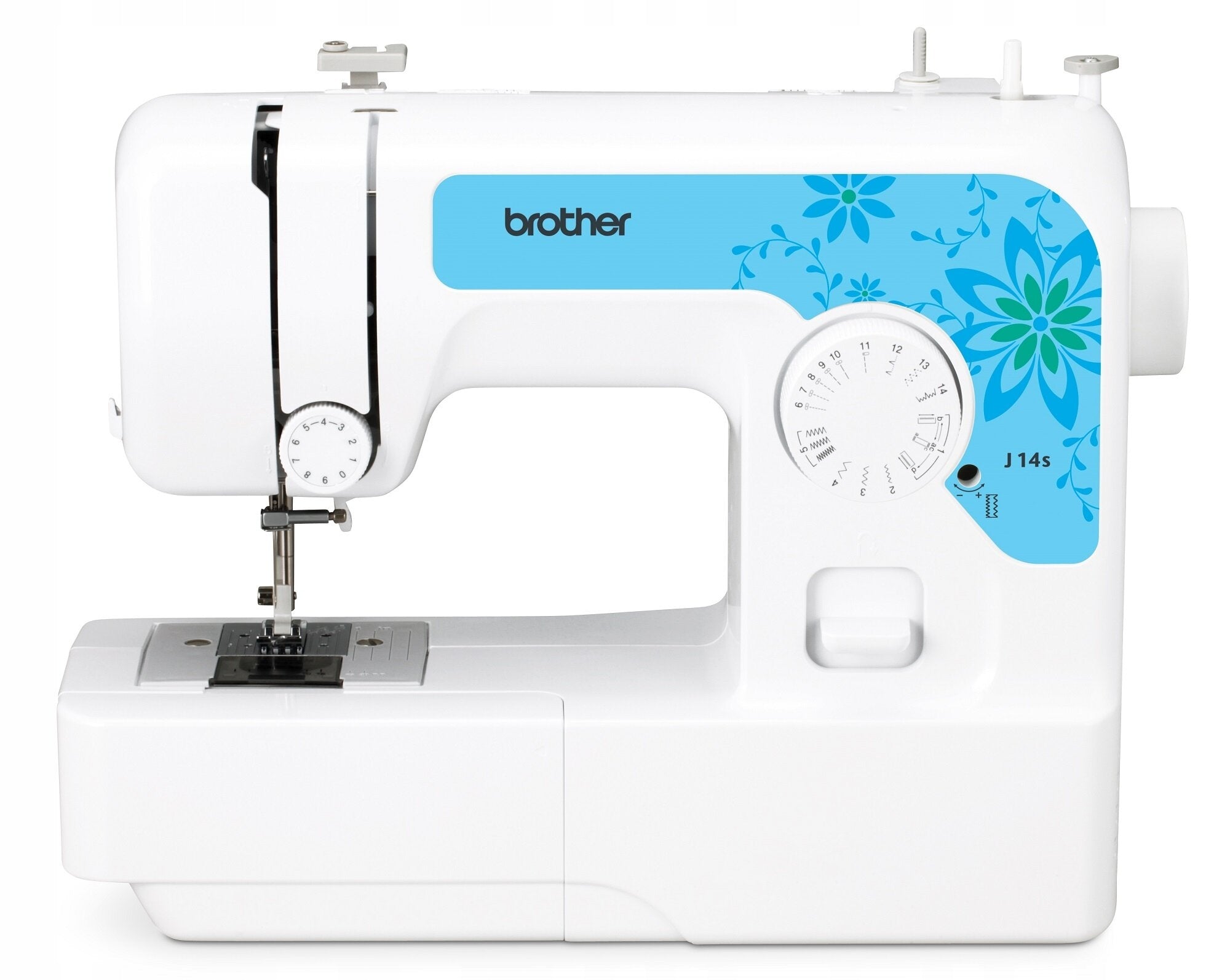Sewing machine BROTHER J14s Types of stitches zigzag straight elastic invisible satin