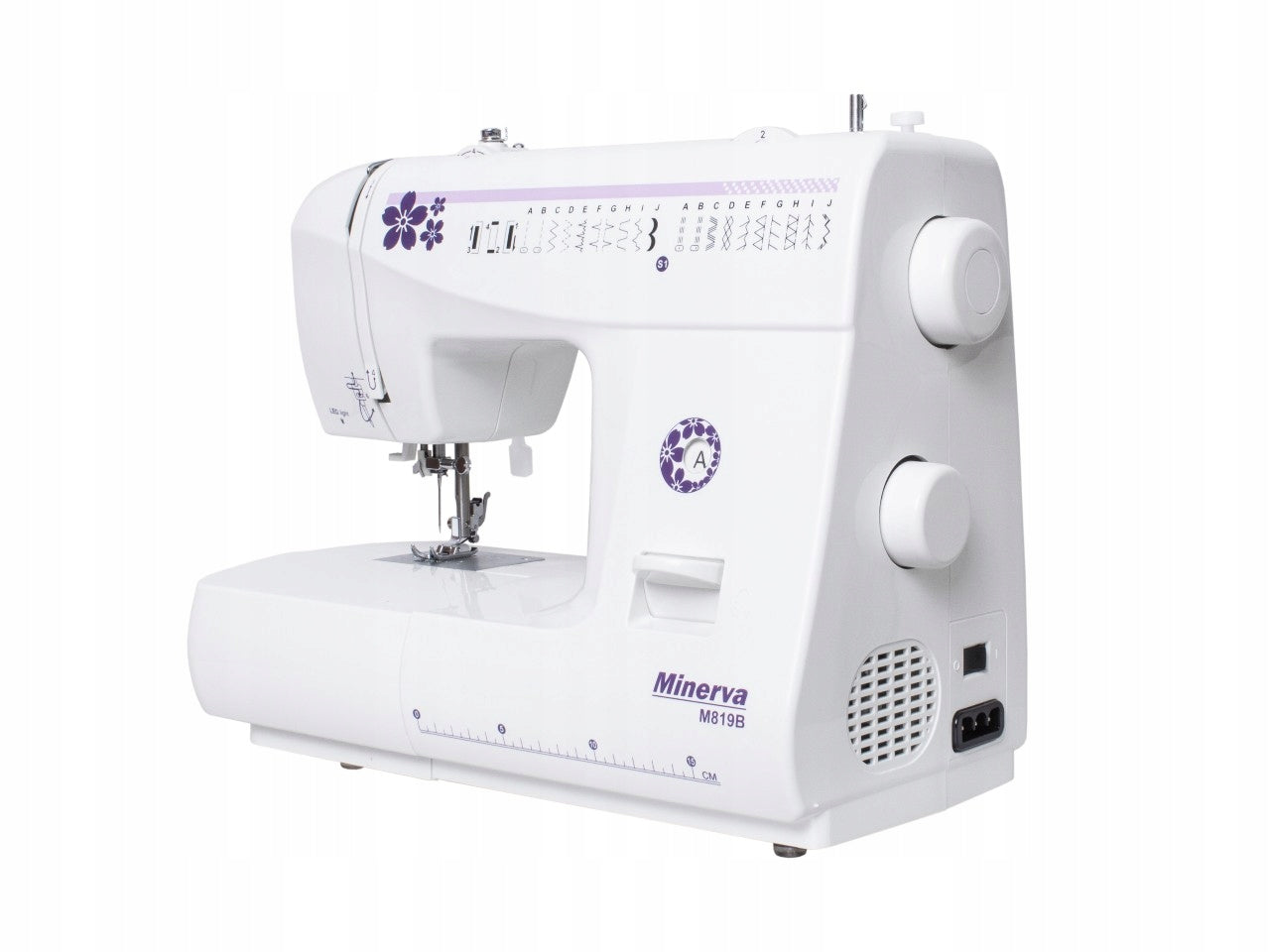 Sewing machine Minerva M819B 70W 850 rpm 19 Stitches Back sewing Manufacturer code 00005759