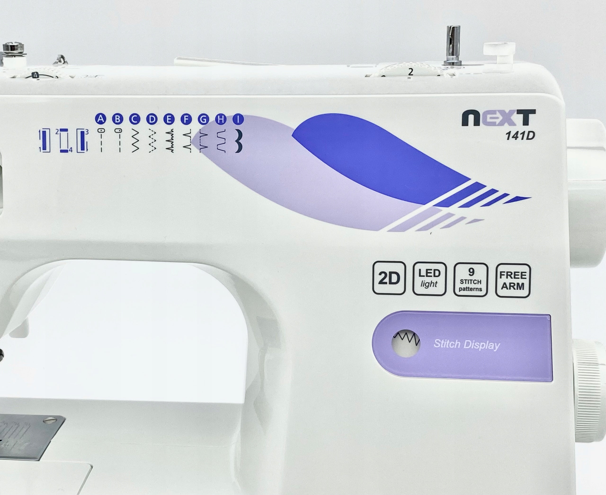 Sewing machine Minerva Next 141D II 850 rpm 70W Back sewing Brand Minerva