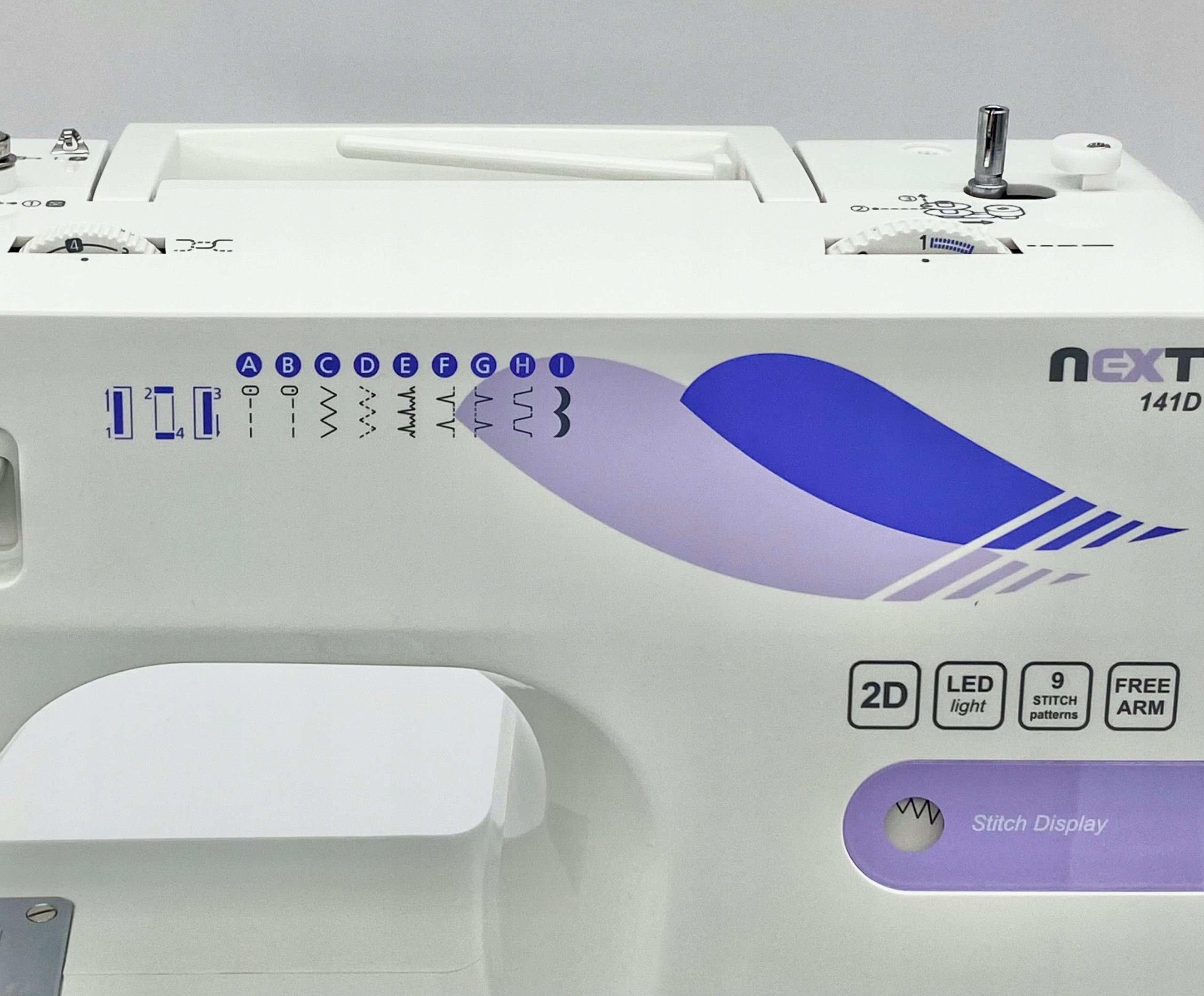 Sewing machine Minerva Next 141D II 850 rpm 70W Back sewing Manufacturer code MINERVA NEXT 141D II