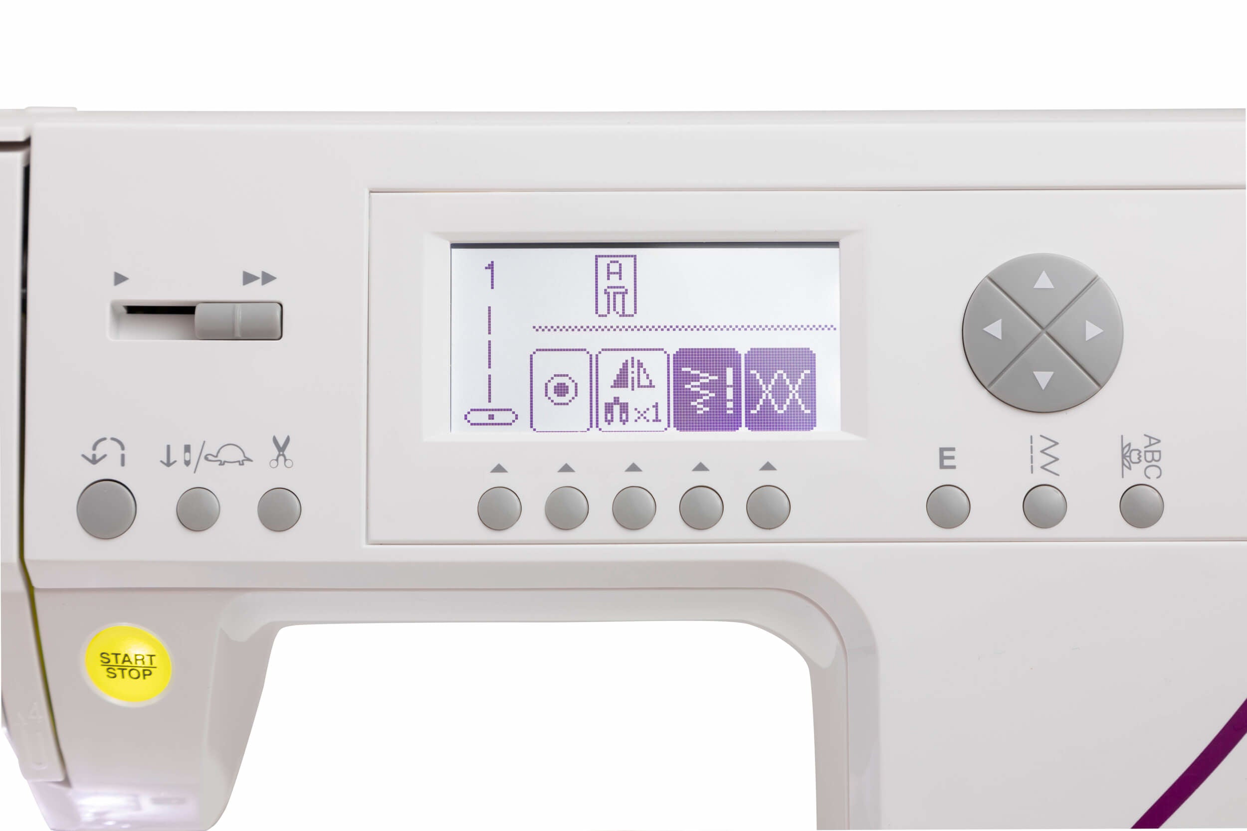 Sewing machine Singer C430 Dominant color white
