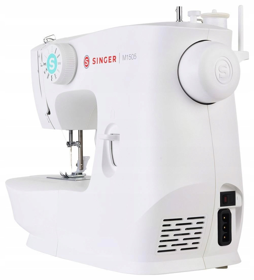 Sewing machine Singer M1505 Dominant color white