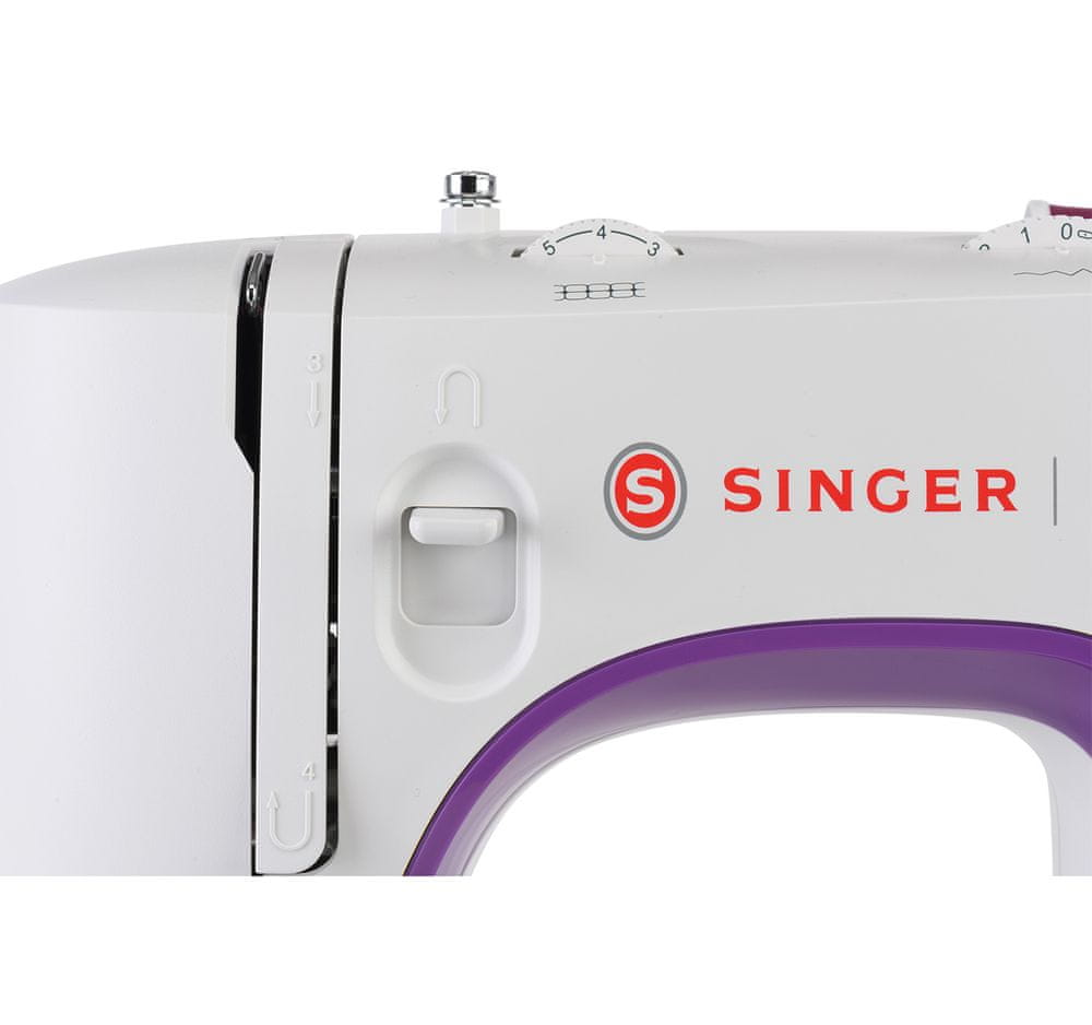 Sewing machine Singer M3505 Functions automatic needle threading