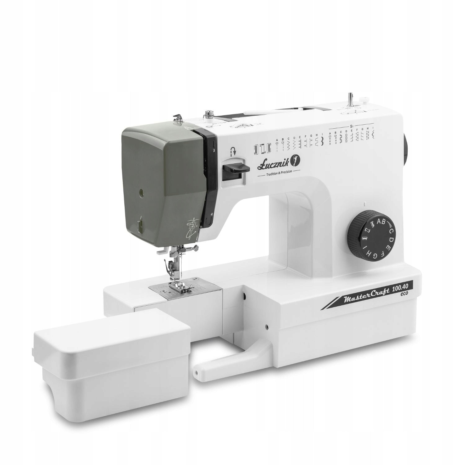 Sewing machine Łucznik Master Craft 100.40 with needle and bobbin set Brand Łucznik