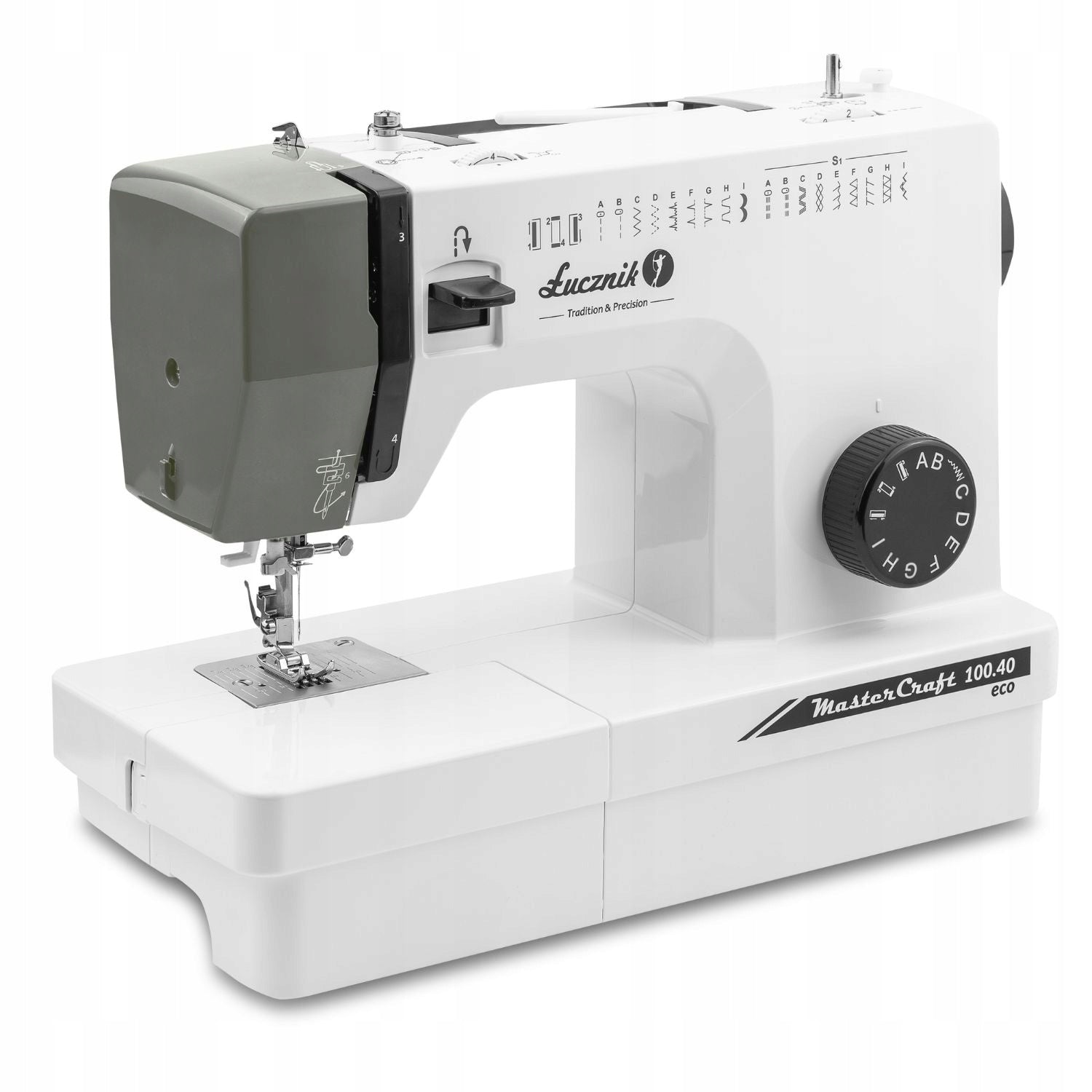 Sewing machine Łucznik Master Craft 100.40 with needle and bobbin set Manufacturer code 01.131-99