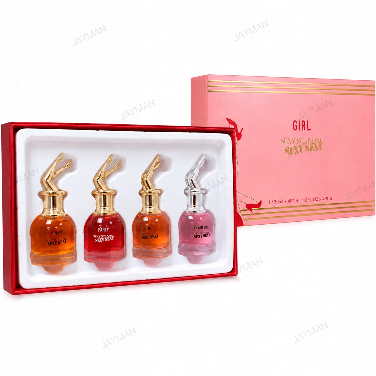 Sexy Scandal Sexy Sexy Perfume Gift Set – 4 x 30ml Eau de Parfum Collection
