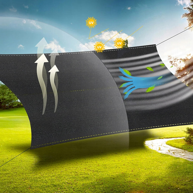 Shading Mesh 1,5x50m 95% 180g Masking Fence UV Fence +100 Band Grammage 180 g/m²