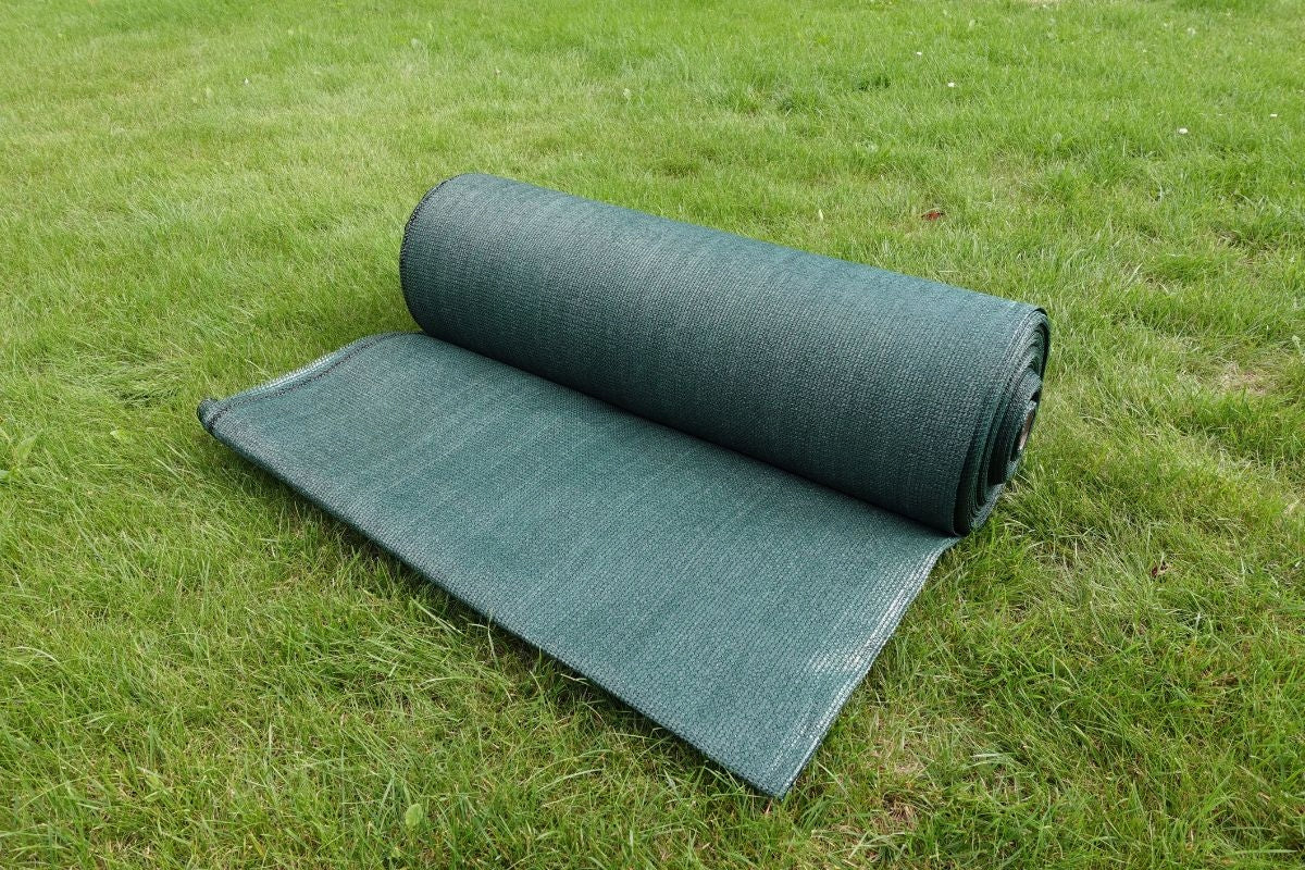 Shading Mesh Cover 2x10m 90% UV Green For Fence Balcony Height 2 m