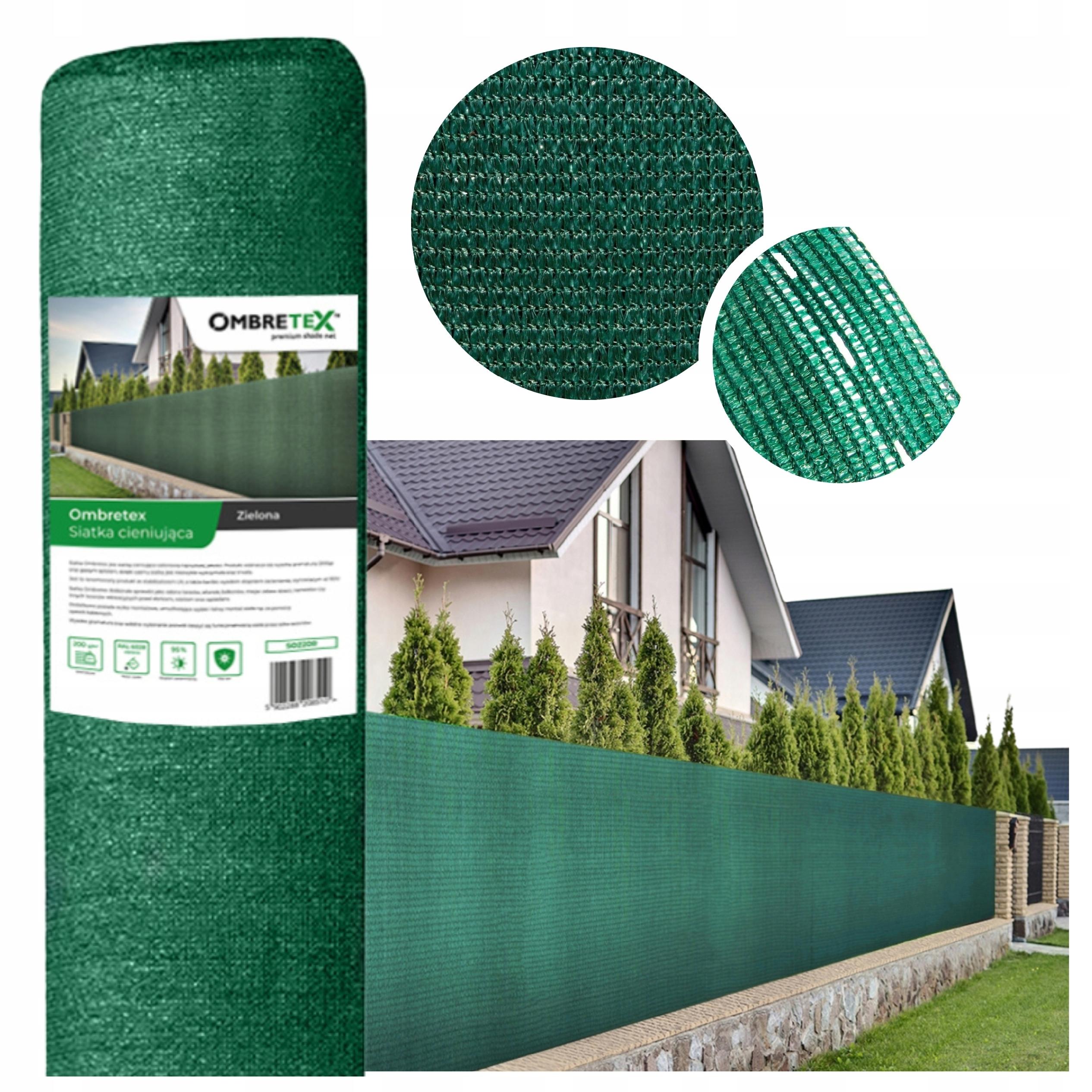 Shading Mesh Green Knitwear 1,5x5m 200g UV Shielding Shadow