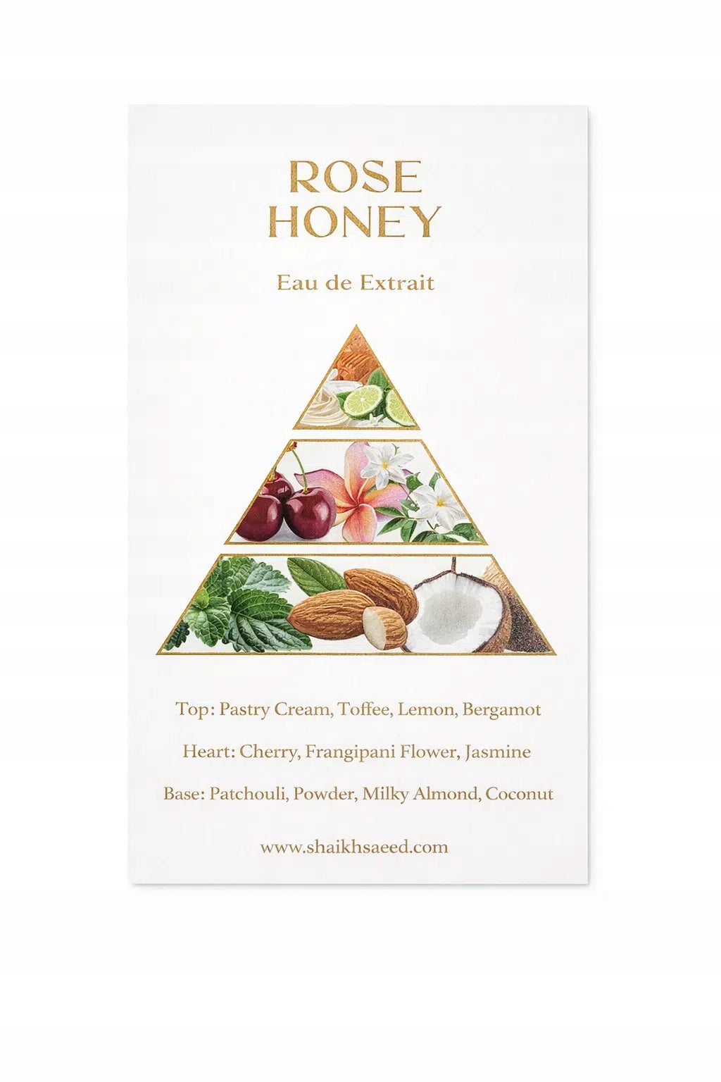 Shaikh Saeed Rose Honey 100 ml Bottle - 100 ml Flask Brand no brand