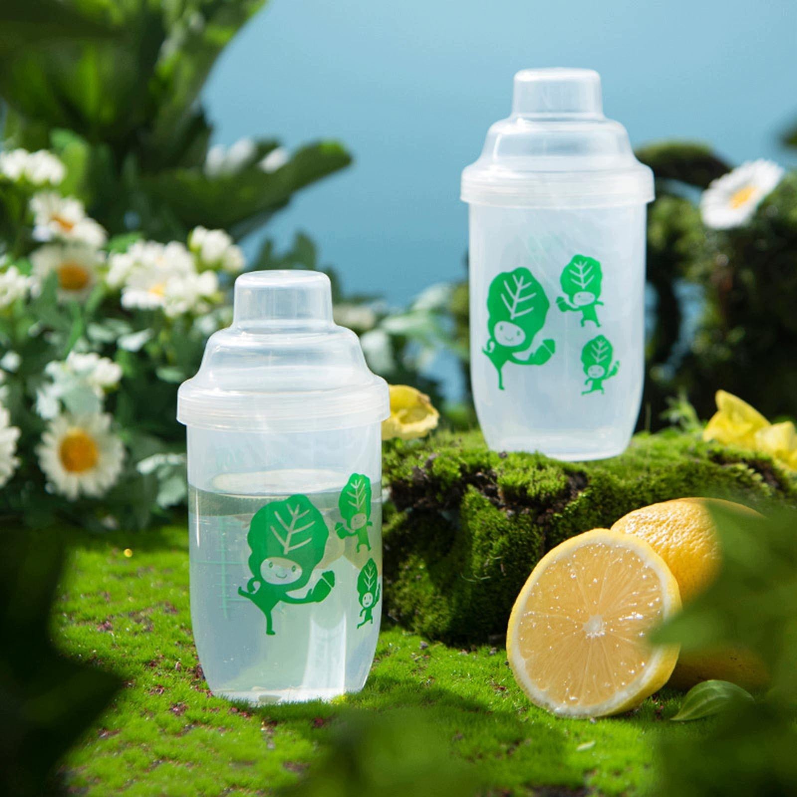Shaker Bottle Sports Shaker Cup Mixing Mug Portable Drinking Bottle with PP Packaging status original