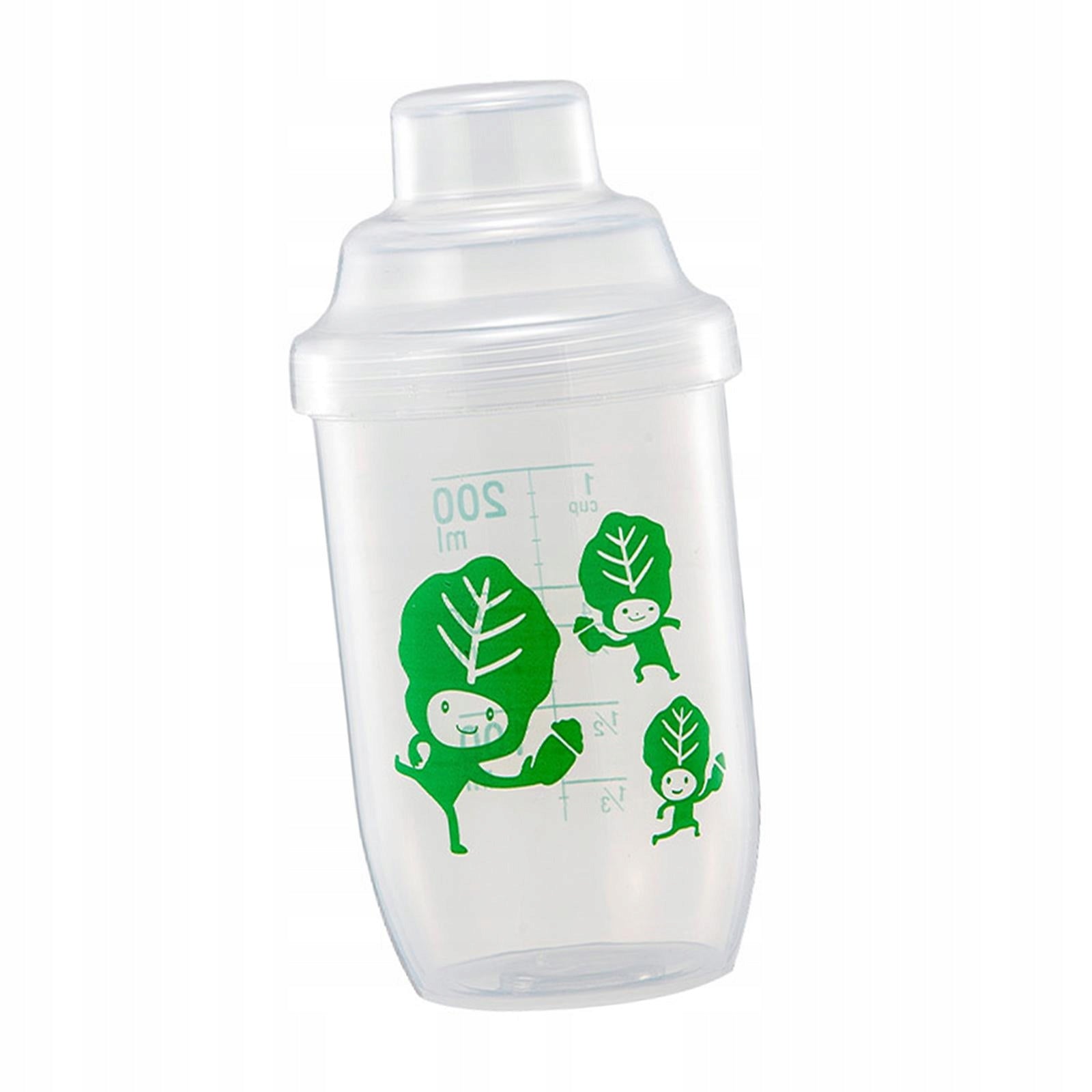 Shaker Bottle Sports Shaker Cup Mixing Mug Portable Drinking Bottle with PP