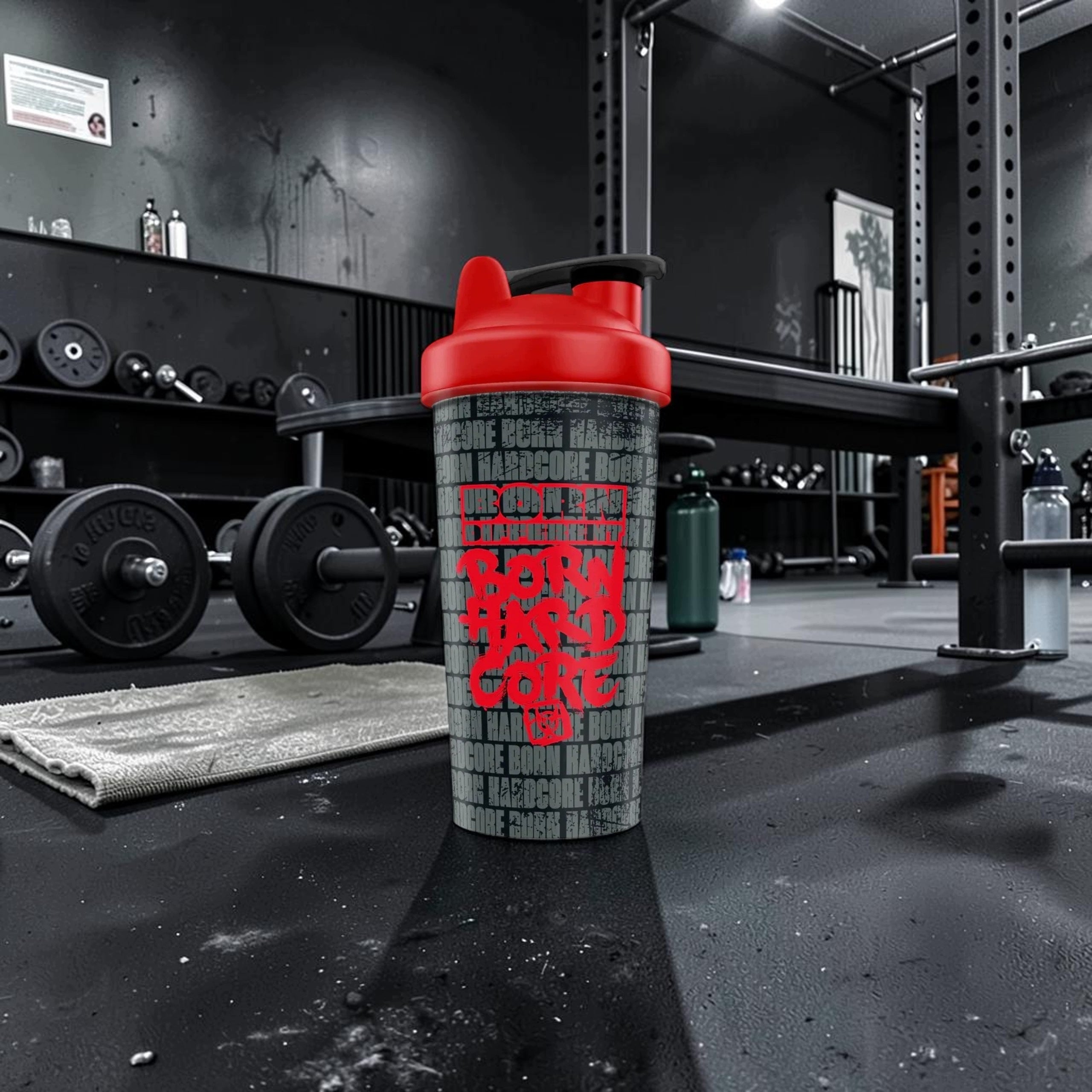 Shaker MUTANT Born Hardcore 700ml Red Tight Protein Conditioner Volume 700 ml