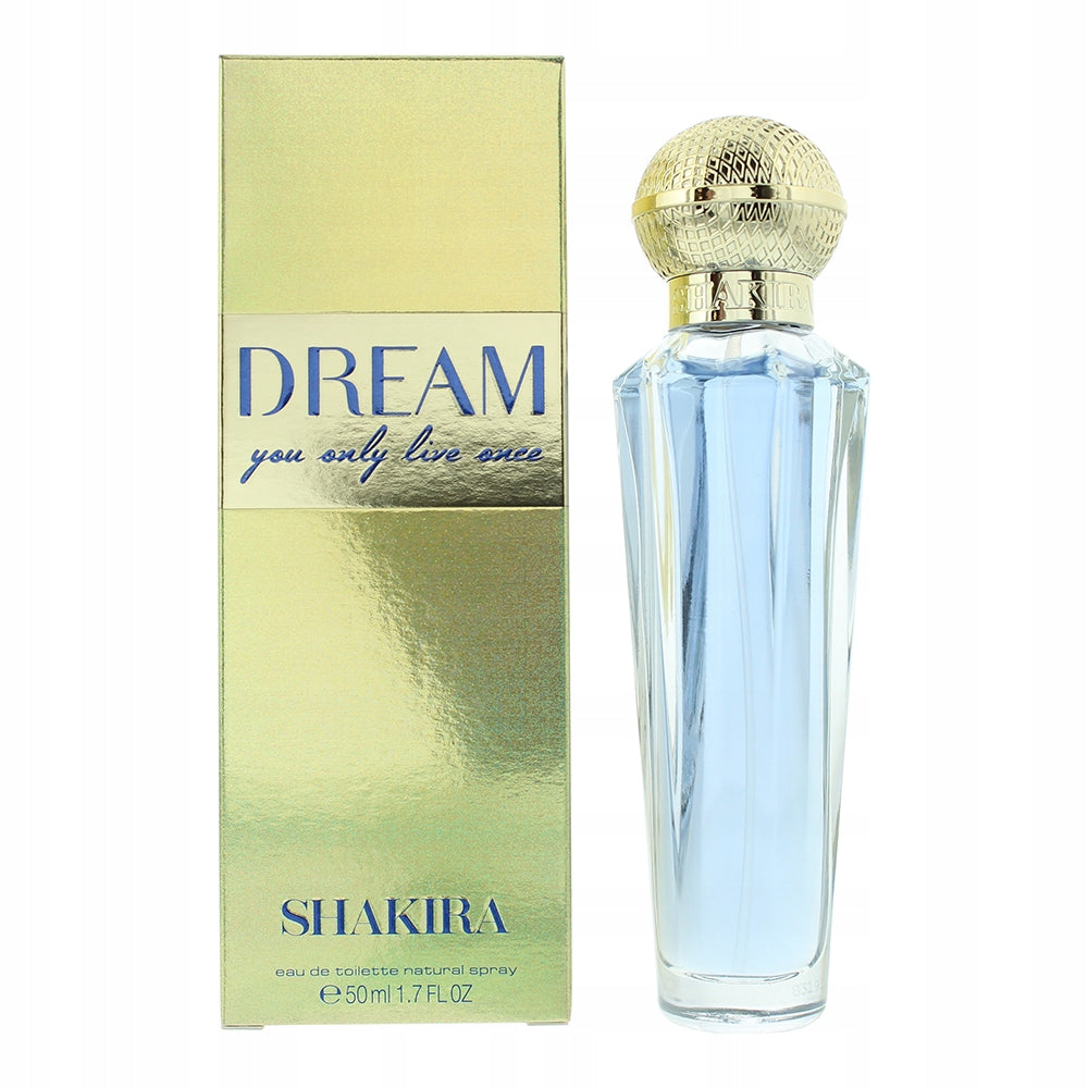 Shakira Dream You Only Live Once EDT 50 ml – Dámský parfém, sladká vůně
