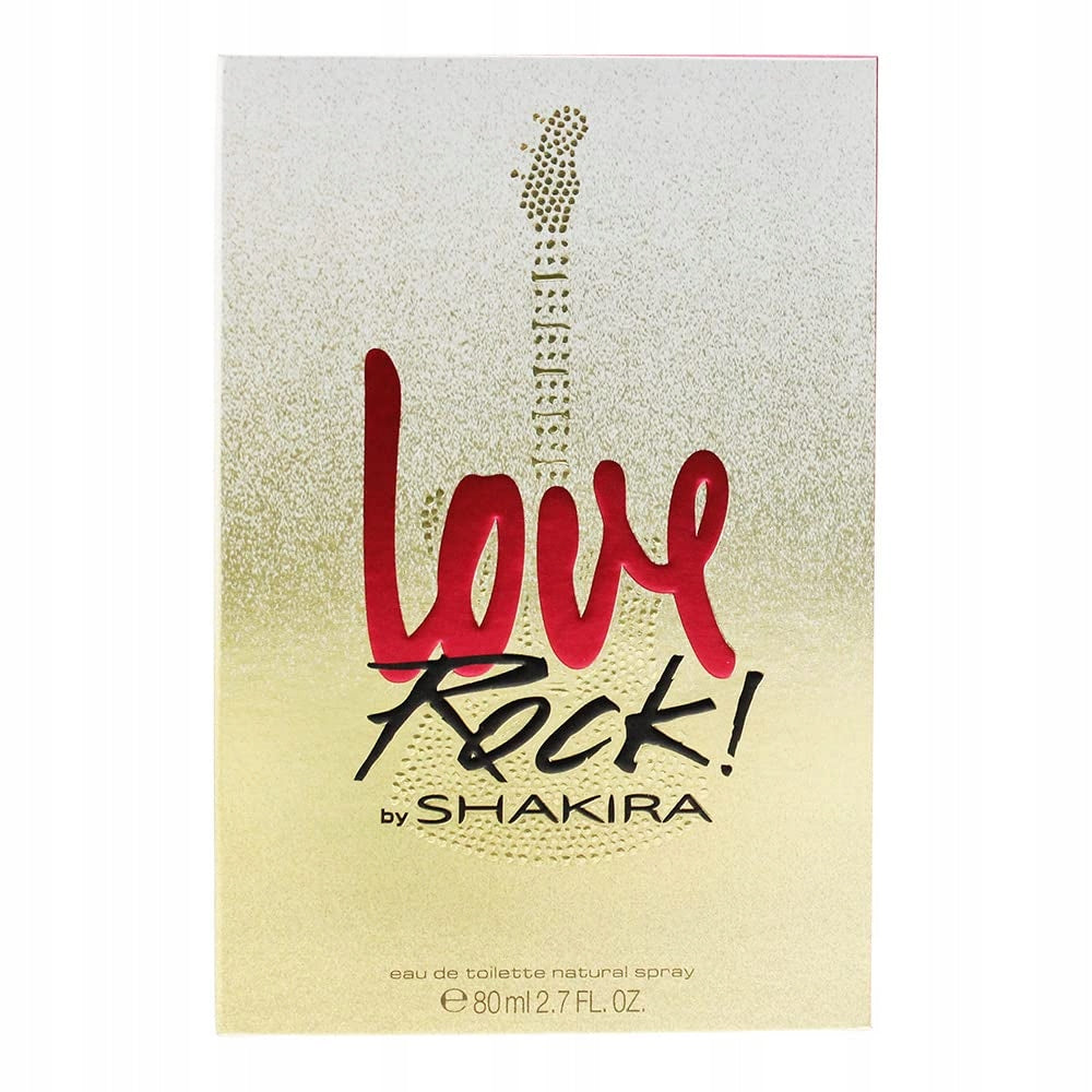 Shakira Love Rock! EDT 80 ml – Dámský parfém, ovocná květinová vůně Brand Shakira