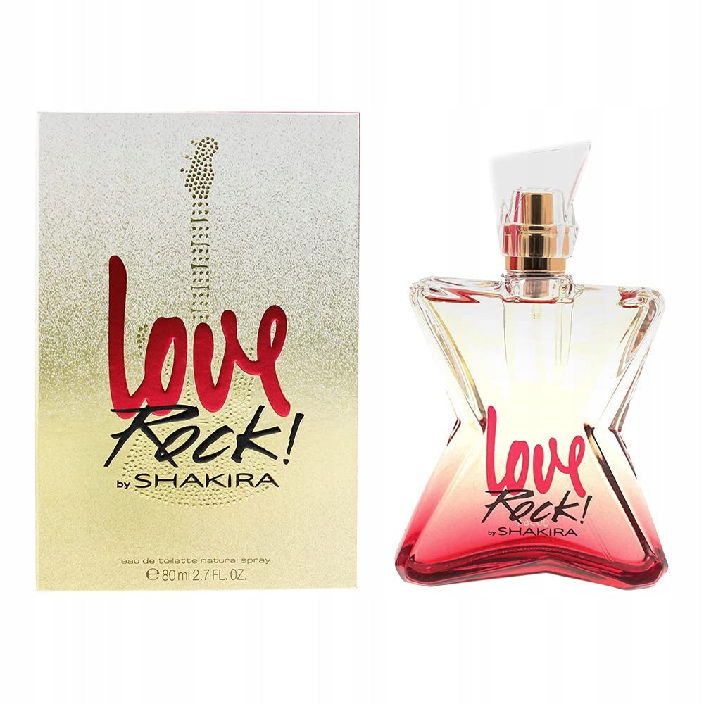 Shakira Love Rock! EDT 80 ml – Dámský parfém, ovocná květinová vůně