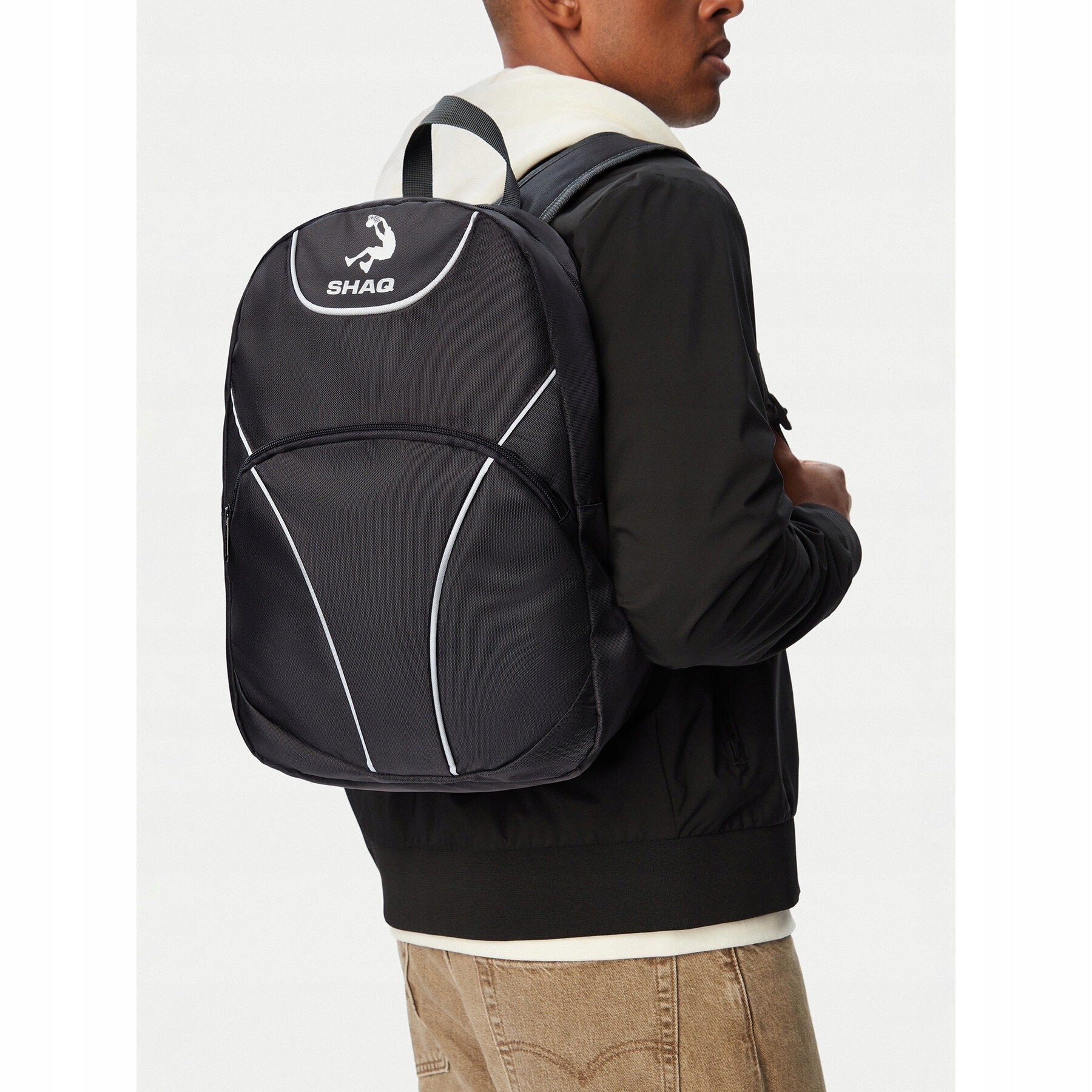 Shaq Backpack Unisex Grey 5907964199106