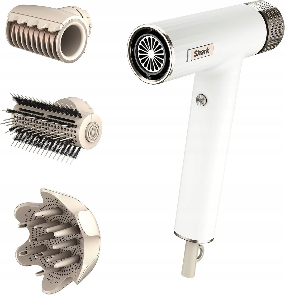 Shark SpeedStyle Dryer Without Damage Warm Flash 1700W 3 Accessories